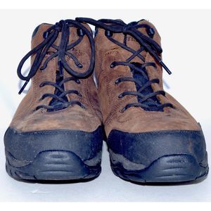 HyTest K12571 4 Eye Steel Toe Safety Conductive Ankle Work Boots Men's US 12 Wid